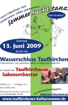 Plakat Sommernachtstanz 2009
